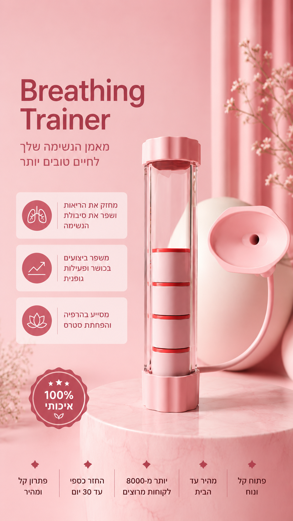 CENORA – מאמן הנשימה